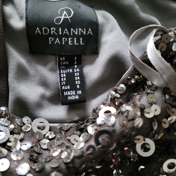 Sequins off-shoulder silver long formal or wedding - Picture 9 of 9